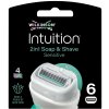 Wilkinson Sword Náhradná hlavica Intuition Sensitive Care 6 ks