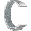 eses Nylonový remienok pre Garmin - Sivo biely, Strieborný QuickFit 26 mm