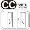 CC-Parts Clear Taillights Scania S770 Tamiya 56368