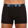 Pánske boxerky Styx long športová guma čierne (U961) XXL 120 dní na výmenu alebo vrátenie tovaru!