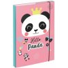 BAAGL A-8478 Hello Panda, box na zošity A4, s gumičkou