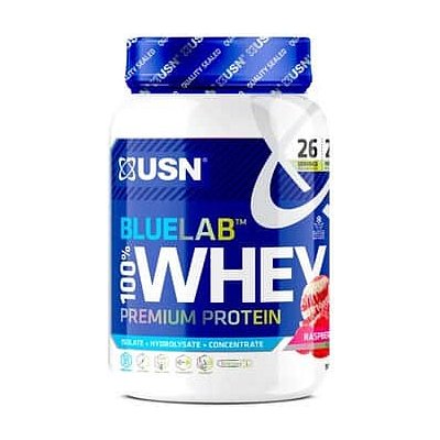 USN BlueLab 100% Whey Protein Premium 908 g malina