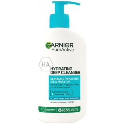 Garnier Pure Active hydratačný čistiaci gél proti nedokonalostiam 250 ml