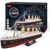CubicFun 3D puzzle Svítící Titanic 266 ks