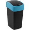 CURVER FLIP BIN 25L Odpadkový kôš 47 x 26 x 34 cm čierna/modrá 02171-280