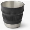 Seatosummit Detour Stainless Steel Collapsible Mug 475ml čierna