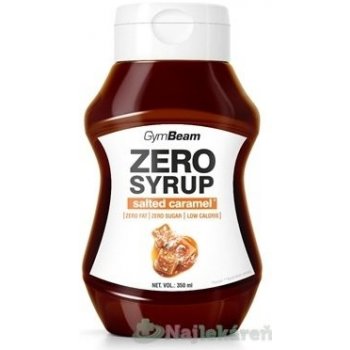 GymBeam ZERO SIRUP slaný karamel 350 ml