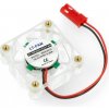 Ventilátor 5V, 30x30x10 mm, modré podsvietenie