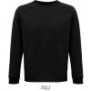 SOL´S SPACE / Unisex bio raglánová mikina - black XS