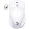 HP myš - 220 Mouse, wireless, white 7KX12AA#ABB