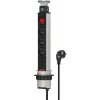 Brennenstuhl Tower Power stolová napájacia lišta s vypínačom 3 zásuvky + 2 USB-A, 2m, 1396201013