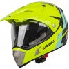 Moto prilba W-TEC Dualsport Farba Fluo Yellow-Blue, Veľkosť XXL (63-64)