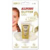 Alpino trblietavý gél na tvár a telo metalická zlatá 14 ml