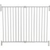 DREAMBABY Zábrana bezpečnostná Broadway 2-panelová extra široká 76-134,5 cm biela