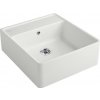 Villeroy & Boch Single-bowl sink Stone white
