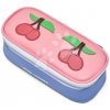 Školský peračník Pencil Box Cherry Pink Jeune Premier ergonomický luxusné prevedenie 22*7 cm