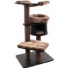 Flamingo Škrabací strom Raisa 2 Brown & Grey | Škrabadlo pre mačky
