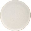 House Doctor Kameninový tanier Pion Grey/White 28,5 cm