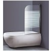 Vaňová zástena Strip, 140 × 80 cm, hrúbka skla 4 mm, 20598239