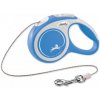 Vodítko Flexi New Comfort S lanko 8 m modré (do 12 kg)