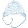 Čiapočka na zaväzovanie, bavlna, Baby Stars, pastel blue, veľ. 74/80 Baby Nellys