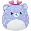 Squishmallows Fialový leopard Noam 20 cm
