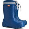 Detské zateplené gumáky Demar Mammut modré-38/39- 25 cm (1ks skladom)
