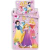 Jerry Fabrics Obliečky Princess pink 02 Bavlna 140x200 70x90