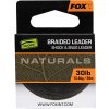 Fox šnúra Naturals Braided Leader 20m 30lb