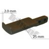 TRIUMF Náhradné ukončenie ramena, hrúbka 2 mm, 1 ks