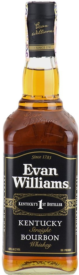 Evan Williams 43% 0,7 l (čistá fľaša)