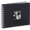 Hama Album klasický špirálový FINE ART 24x17 cm, 50 strán, čierna, biele listy