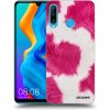 Picasee silikónový čierny obal pre Huawei P30 Lite - Pink Moo