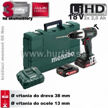 Metabo SB 18 LT BL 602316890