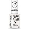 Rimmel London Super gel French Manicure lak na nechty 090 Porcelain 12 ml