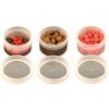 Fox dózy na nástrahy Bait Tubs Clear Half Size