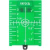 YATO Laserový terč zelený magnetický