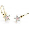 Cutie C2118ž R detské náušničky hviezdičky C2118-10-20-X-1