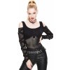 tričko dámske s dlhým rukávom DEVIL FASHION - TT048