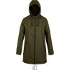 NEOBLU Bunda Antoine Women, vosková, nepromokavá, dámská COT243175u8401-deep khaki S Khaki deep