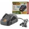 Procraft 20/2.4A nabíjačka pre 20 V Li-ion batéria