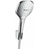 Hansgrohe Raindance Select E Set sprchovej hlavice, 3 prúdy, držiaku a hadice, chróm 26720000-HG