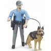 Bruder 62150 BWORLD Policista se psem