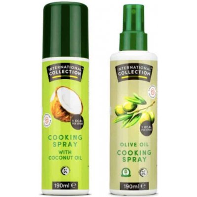 International Collection Cooking Spray Oil Kokosový olej 0,19 l