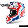 AIROH AVIATOR ACE Red Blue Gloss SWOOP