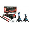 Matabro AKCIOVÝ SET Nízkoprofilový hydraulický zdvihák (hever) s pojazdom MB-LPJ3T s podperami MB-JS3T 3 t