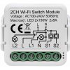Chytrý vypínačový Wi-Fi modul - 2 kanálový