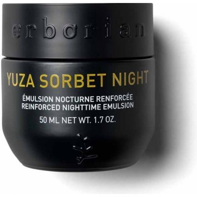 Erborian Yuza Sorbet Reinforced Nighttime Emulsion ľahká nočná emulzia pre spevnenie pleti 50 ml