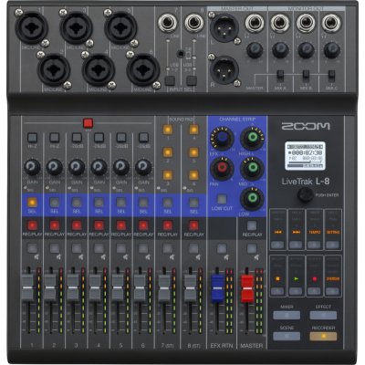 Zoom LiveTrak L-8