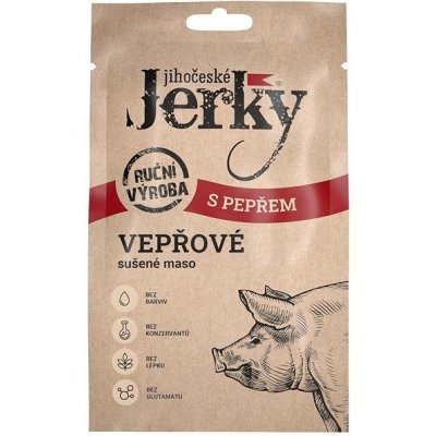 Jihočeské Jerky Bravčové s korením 20 g